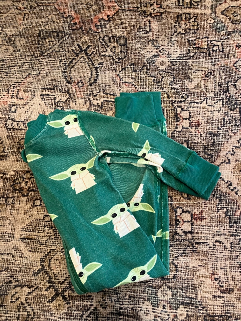 12-18mo Hanna Andersson Baby Yoda Pajama